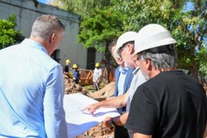 Visita del Ministro Katopodis y avance de obras clave para Navarro