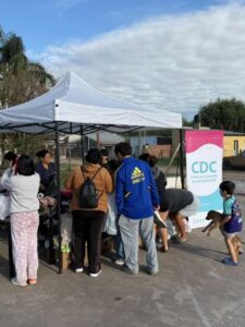 Charlas, servicios y cercanía: el Municipio acercó servicios y atención al Barrio Santa Teresita