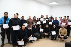Capacitación y prevención: Guardia Urbana y agentes de tránsito participaron de una formación técnica